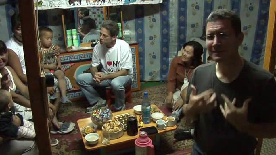 Mongolia: Deaf Couple in Gobi Desert