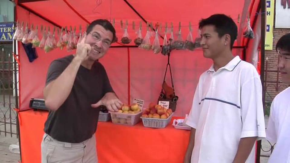 Mongolia: Deaf Fruits Stand Owner