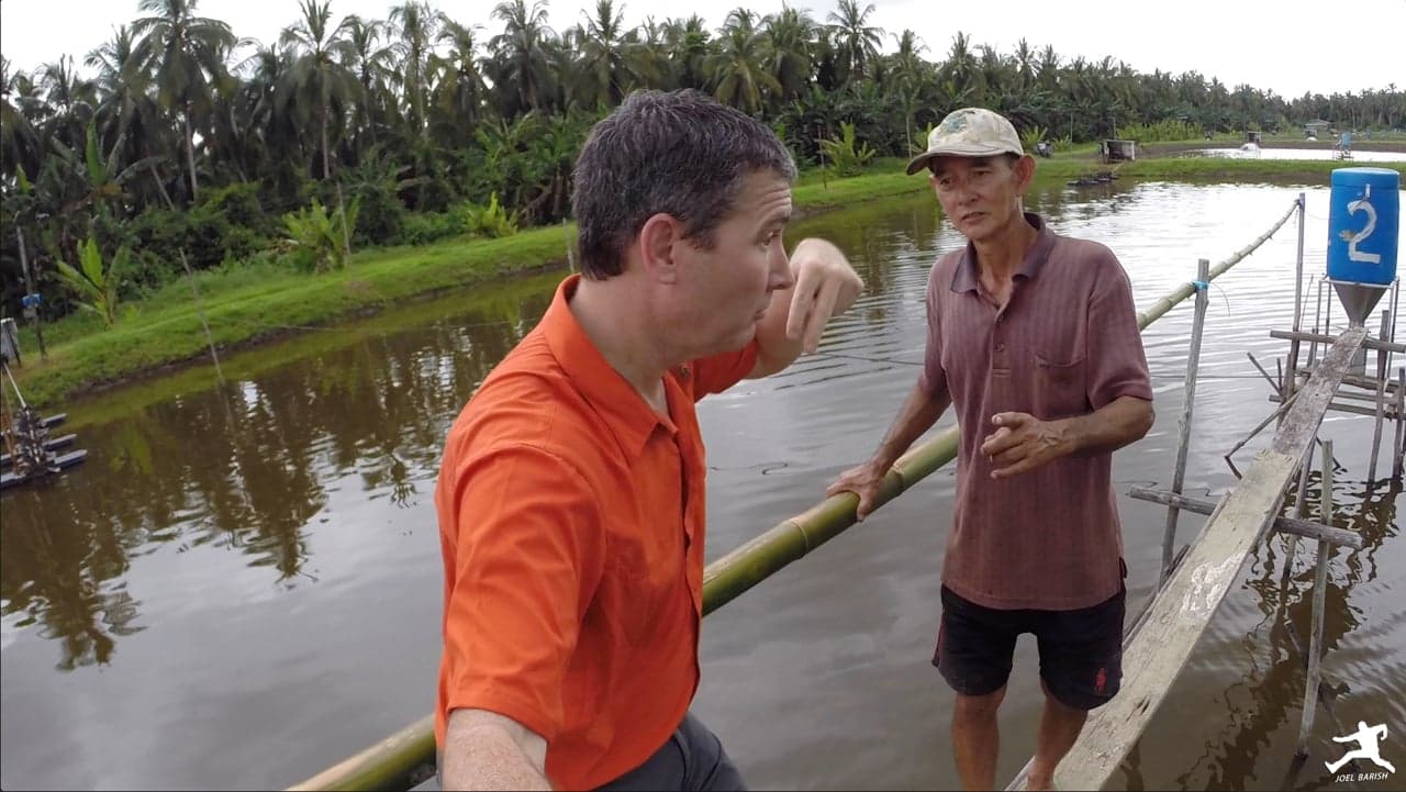 Sarawak: Prawn Farm