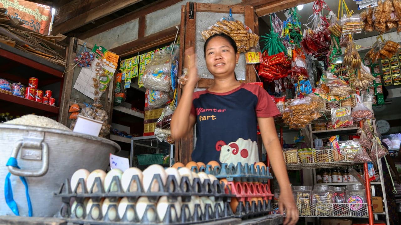 Myanmar: Local Family Store Experience