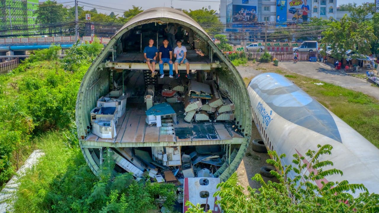 Thailand: Bangkok Airplane Graveyard