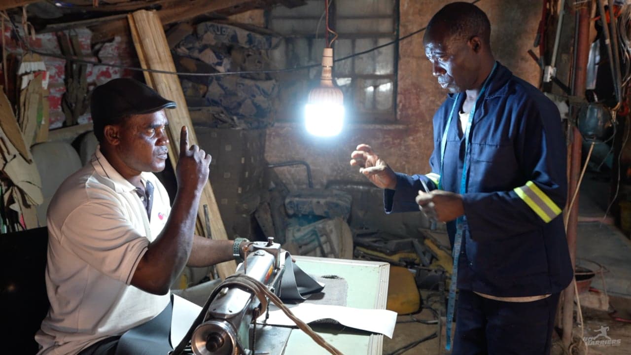 Zambia: Deaf Upholsterers