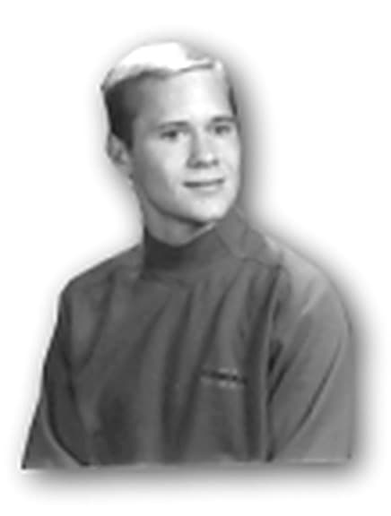 Sports columnist Robert Alfred Hawkins.