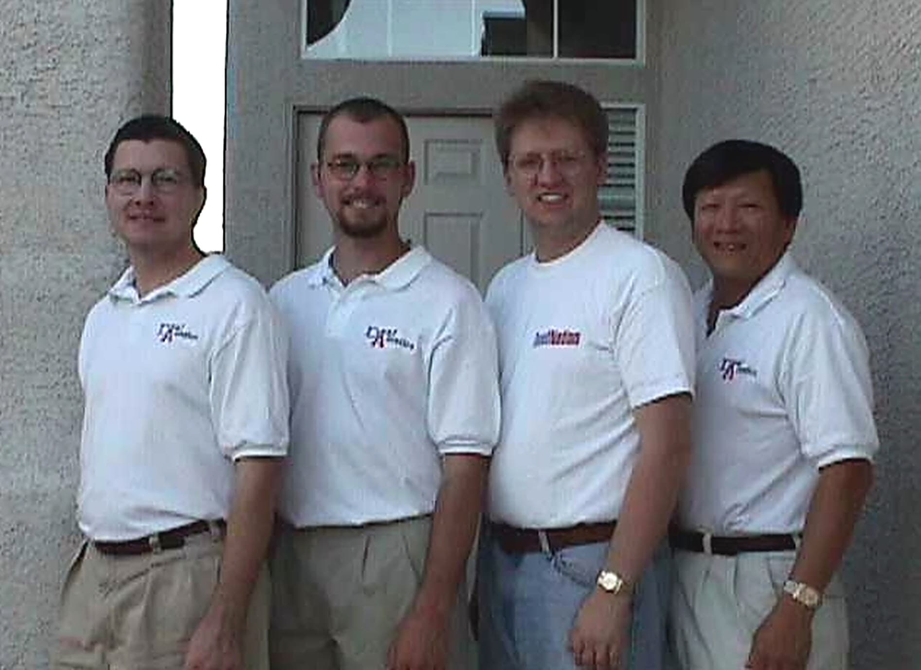 From left to right: Joel Barish, Chief Executive Officer & Chief Financial Officer; Jed Barish, Chief Marketing Officer & Webmaster; Marvin T. Miller, Chief Operating Officer & Editor-in-Chief, DeafNation Newspaper; John T. C. Yeh, Chairman of the Board of WebbyNation, Inc.