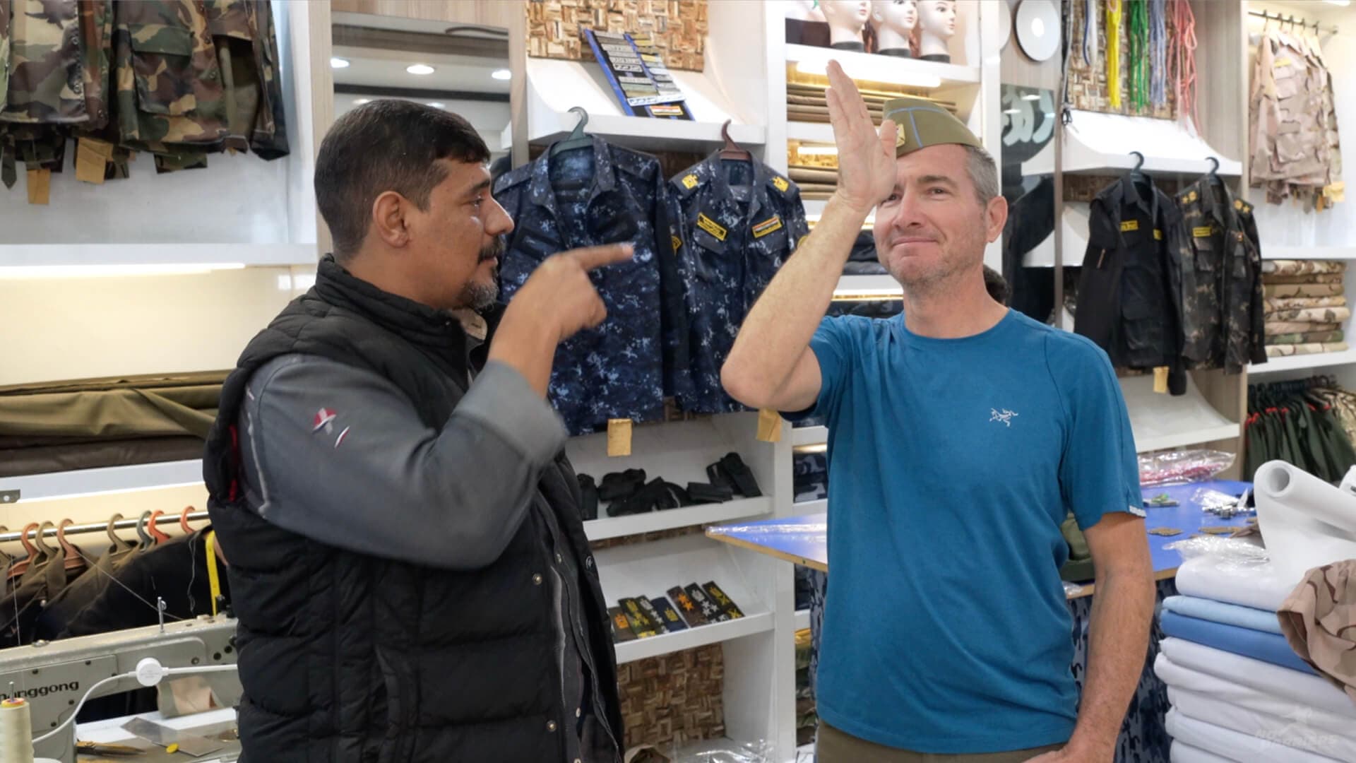 Iraq: Deaf Military Uniform Maker