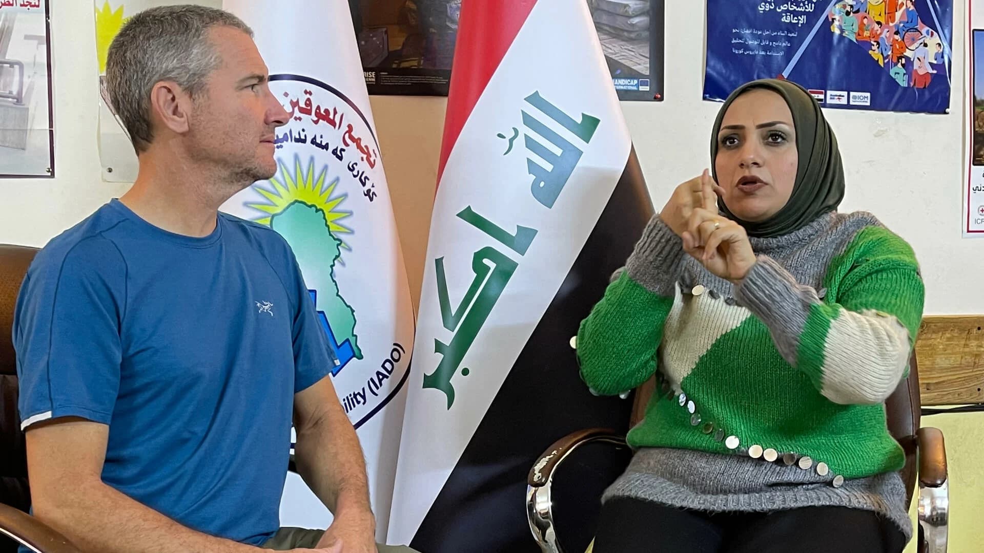 Deaf Iraqi Advocate
