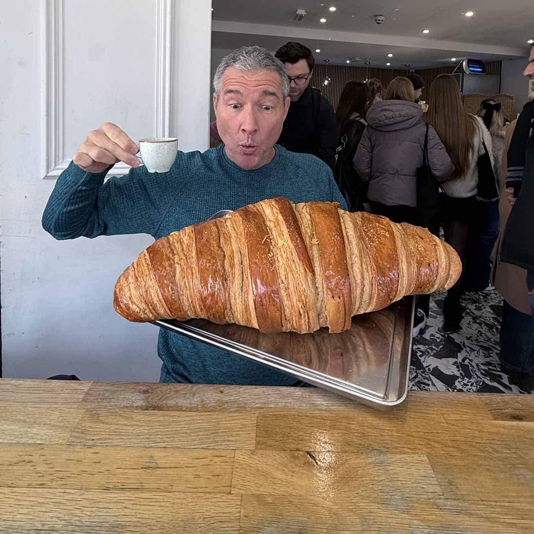 London: Giant Croissant