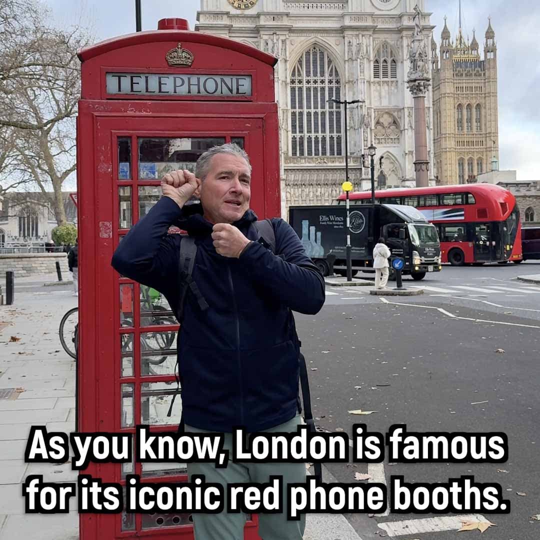 London: Red Phone Booth