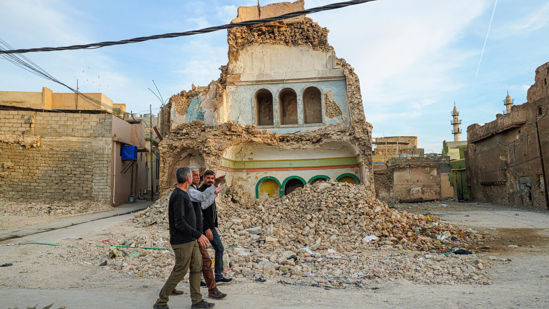 Iraq: War Damaged Buildings in Mosul