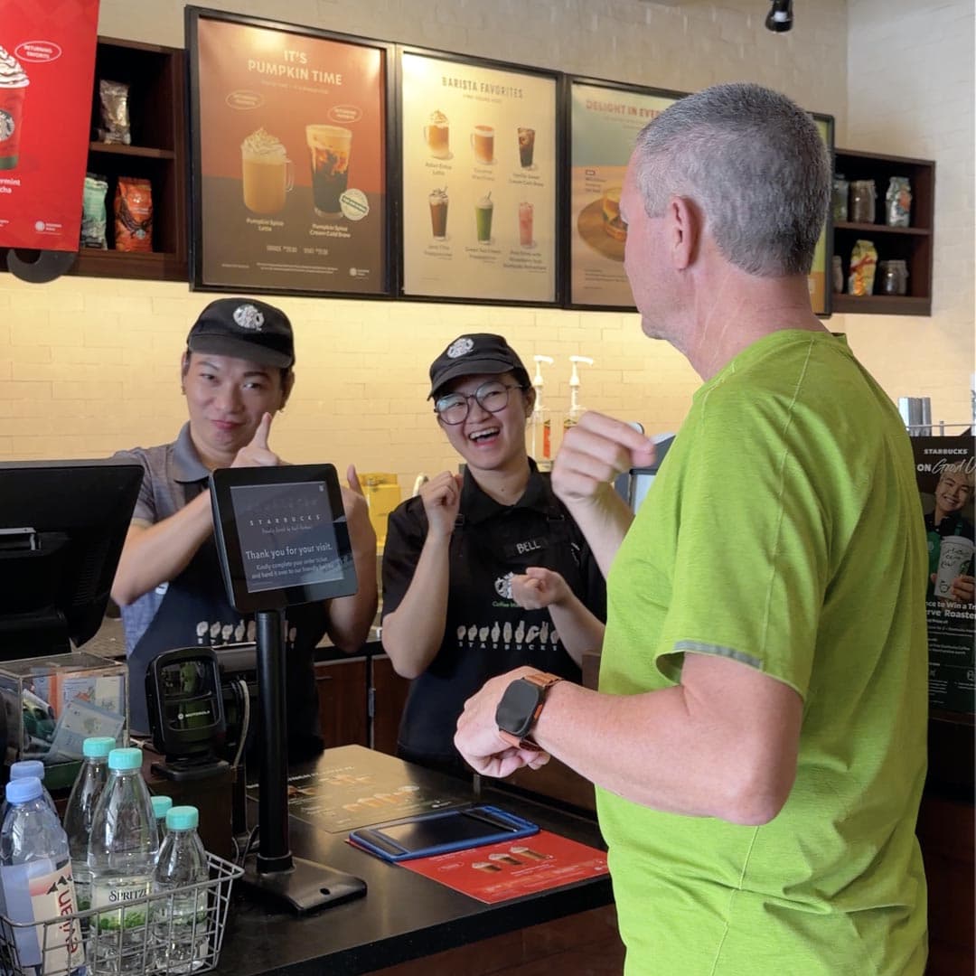 Malaysia: Penang Starbucks Signing Store