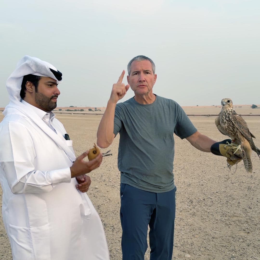 Qatar: Deaf Falcon Owner