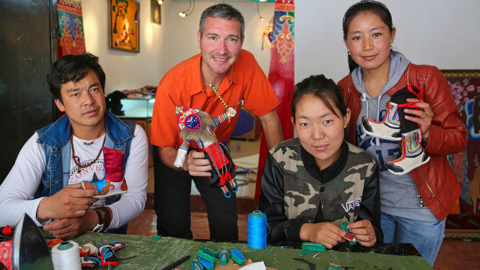 Tibet: Deaf Handcrafters