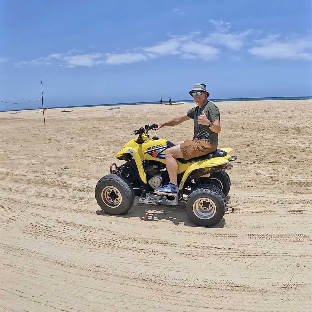 Mozambique: Tofo Beach ATV Adventure