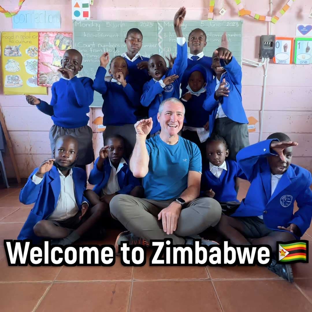 Zimbabwe: Deaf Kids Signing “Zimbabwe”