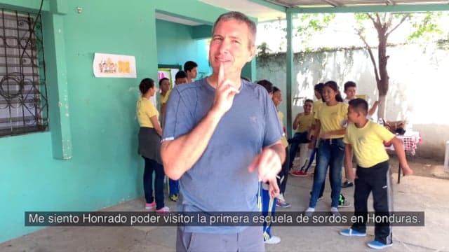 La primera escuela de Sordos en Honduras