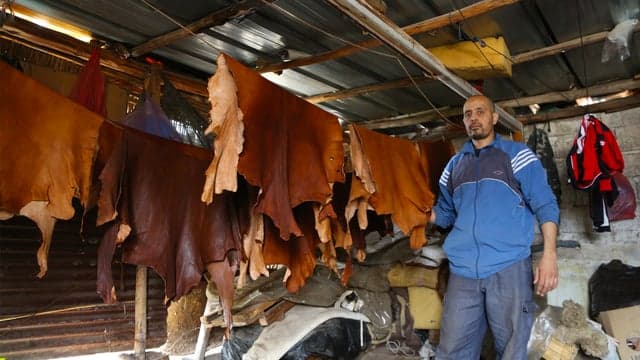 Marrakech: Deaf Leather Maker