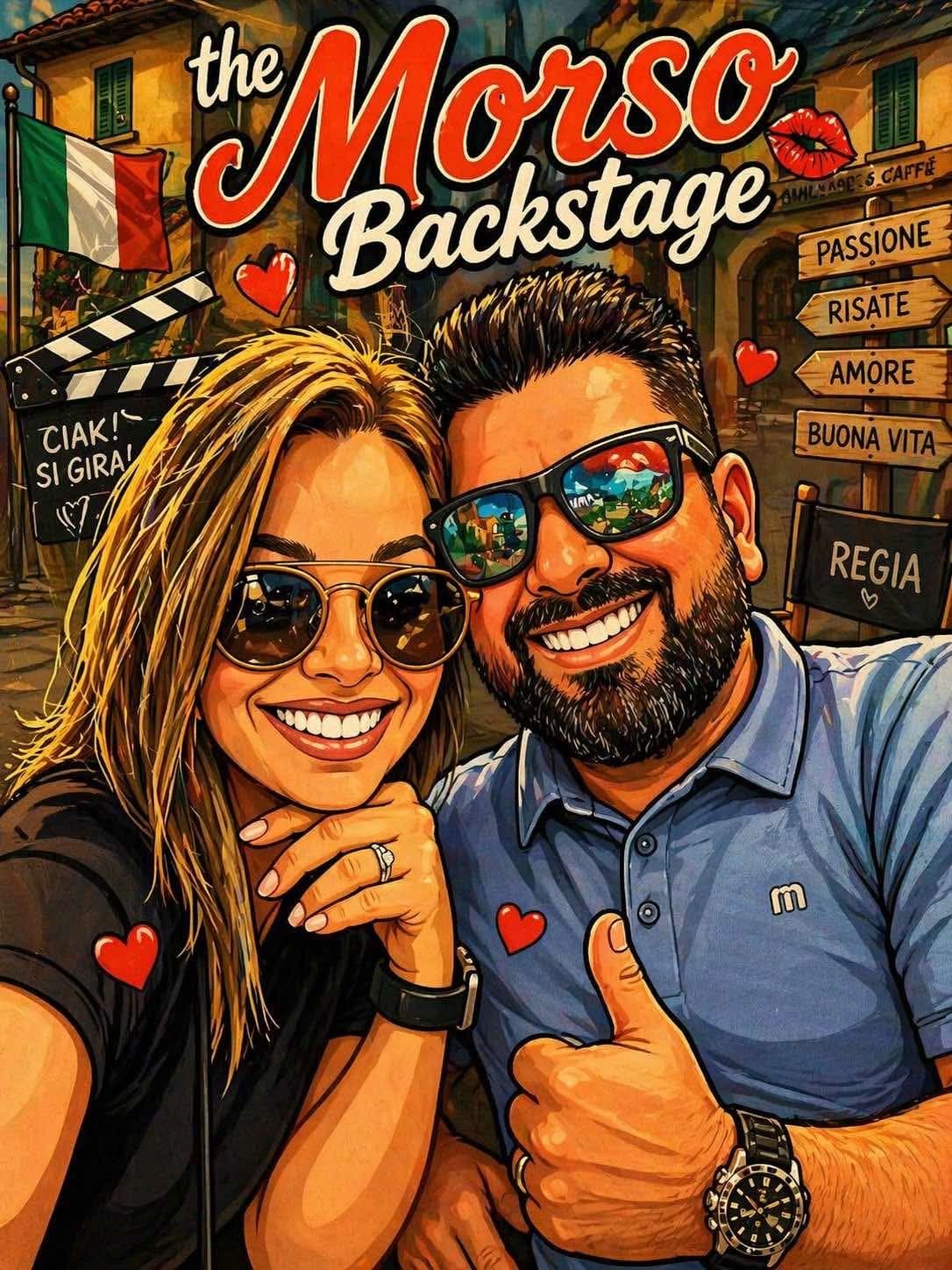 Michael Morsovillo and Giovanna Morsovillo