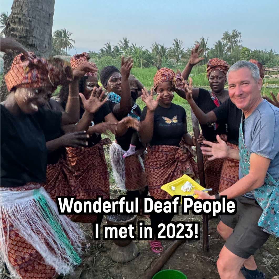 Wonderful Deaf People I Met in 2023