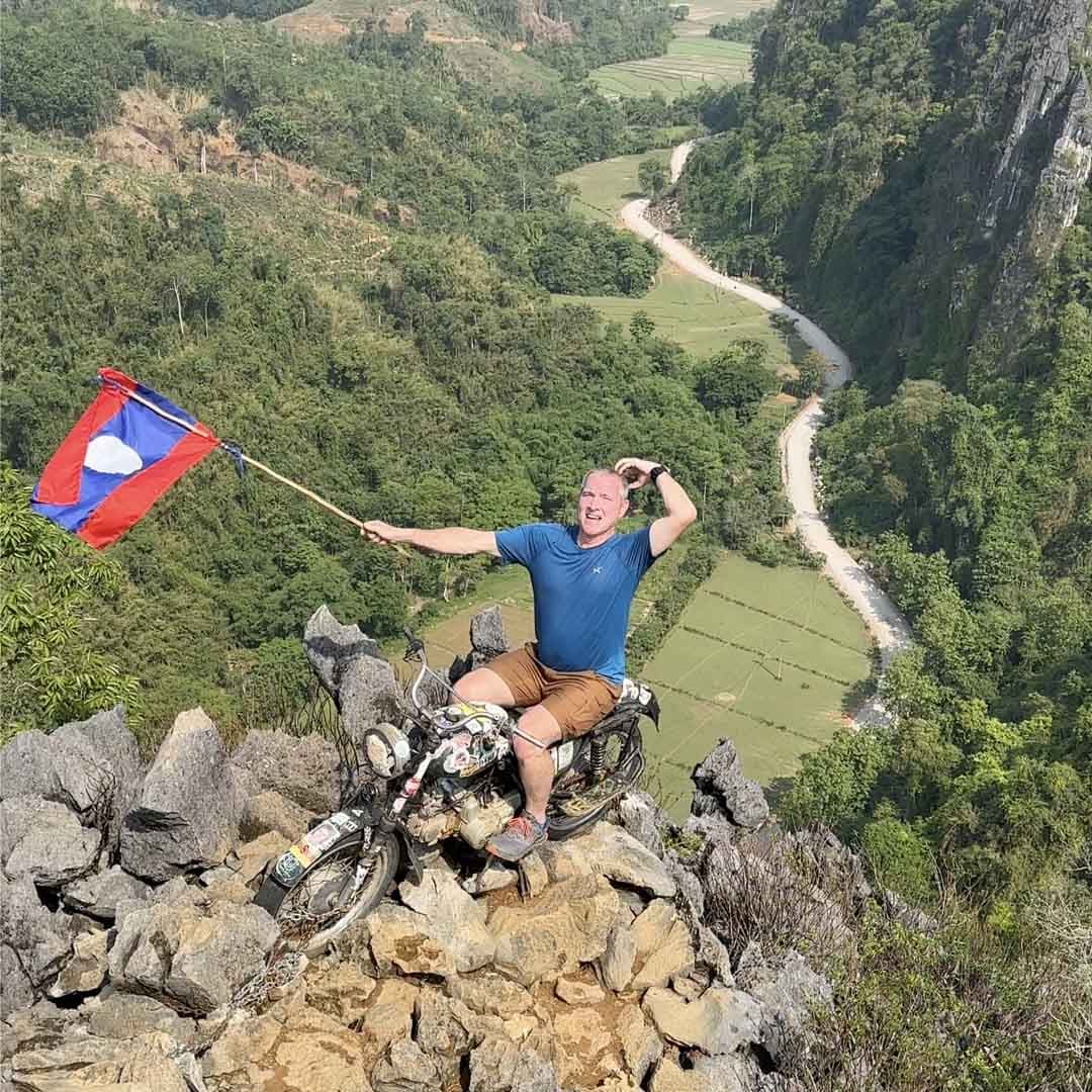 Laos: Nam Xay Viewpoint Hike