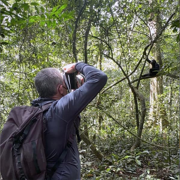 Uganda: A Clip of Chimpanzee and Joel