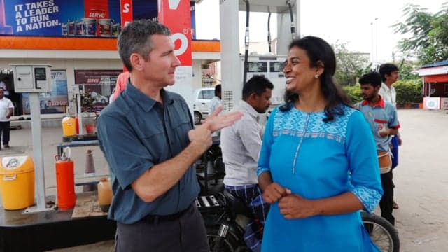 Deaf Female CEO of the Petrol Station